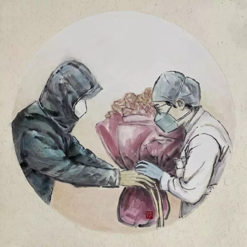 8. 重生之感恩(中国画) 赵航 2020年.webp.jpg