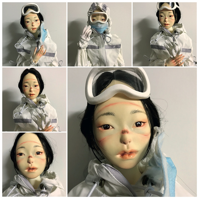 天使印迹（石塑粘土雕塑•局部）梁丛 作.jpg